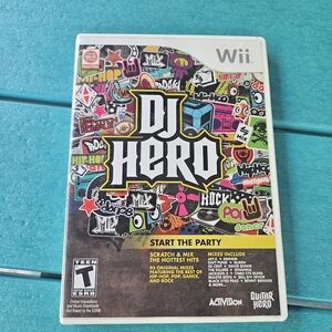 DJ Hero for Wii Game